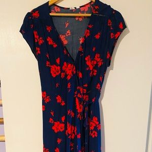 Gorgeous Gap Wrap Around Dress